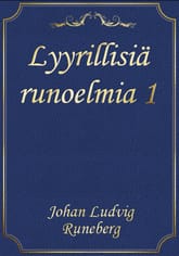 Lyyrillisiä runoelmia 1 표지 이미지