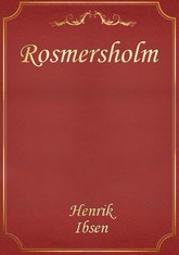 Rosmersholm 표지 이미지