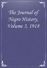 The Journal of Negro History, Volume 3, 1918 표지 이미지