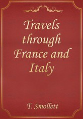 Travels through France and Italy 표지 이미지