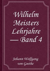 Wilhelm Meisters Lehrjahre — Band 4 표지 이미지