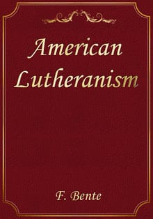 American Lutheranism