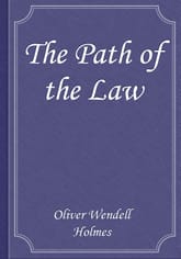 The Path of the Law 표지 이미지