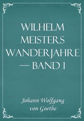 Wilhelm Meisters Wanderjahre — Band 1 표지 이미지