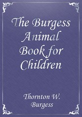 The Burgess Animal Book for Children 표지 이미지