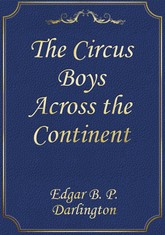 The Circus Boys Across the Continent 표지 이미지