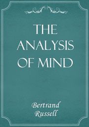 The Analysis of Mind