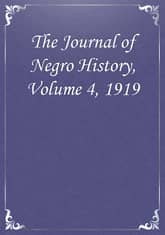 The Journal of Negro History, Volume 4, 1919 표지 이미지
