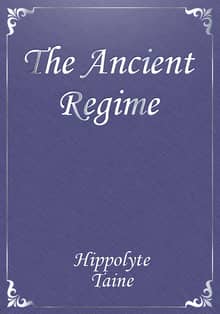 The Ancient Regime