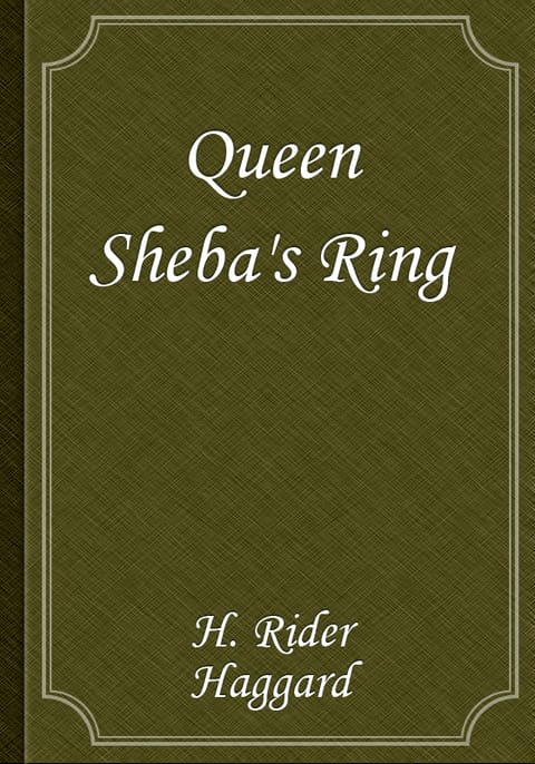 Queen Sheba's Ring 표지 이미지