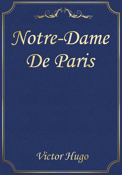 Notre-Dame De Paris 표지 이미지