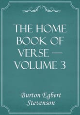 The Home Book of Verse — Volume 3 표지 이미지
