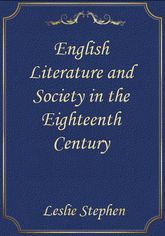 English Literature and Society in the Eighteenth Century 표지 이미지