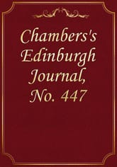 Chambers's Edinburgh Journal, No. 447 표지 이미지