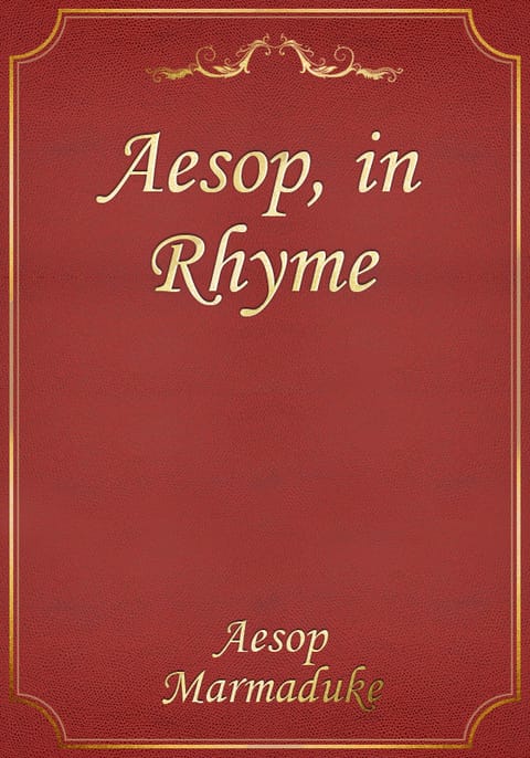 Aesop, in Rhyme 표지 이미지