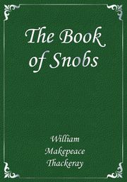 The Book of Snobs