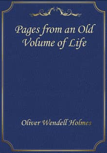 Pages from an Old Volume of Life