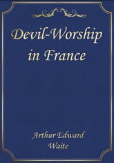Devil-Worship in France 표지 이미지