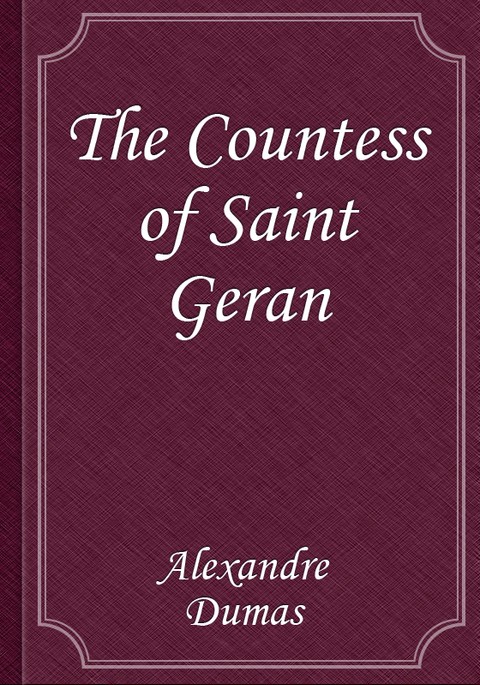 The Countess of Saint Geran 표지 이미지