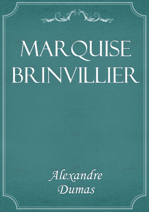 Marquise Brinvillier 표지 이미지