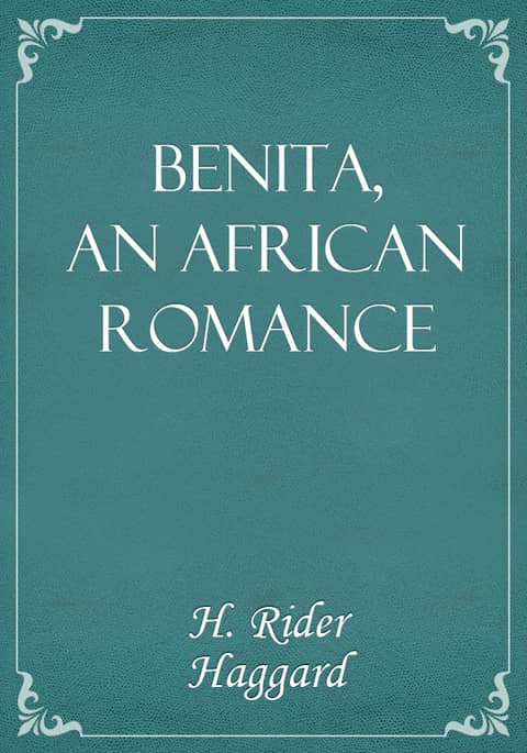 Benita, an African romance 표지 이미지