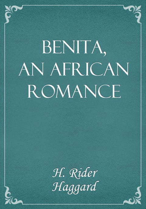 Benita, an African romance 표지 이미지