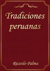 Tradiciones peruanas 표지 이미지