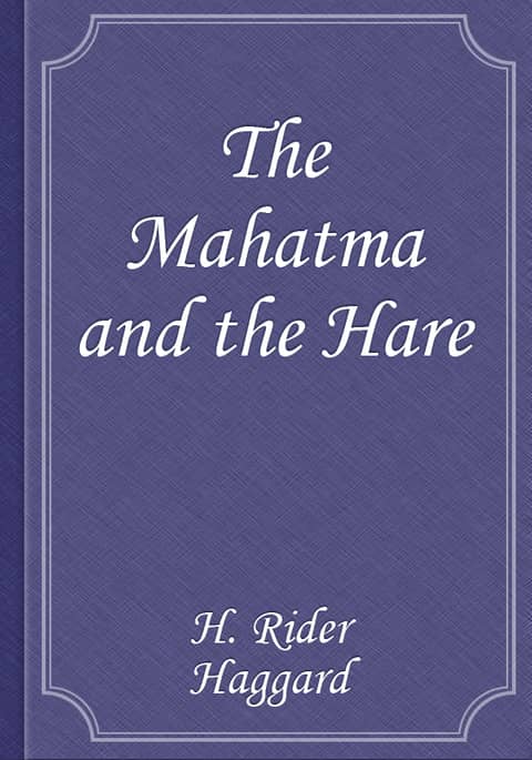 The Mahatma and the Hare 표지 이미지