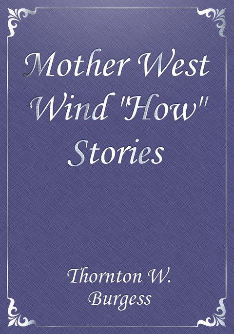 Mother West Wind "How" Stories 표지 이미지