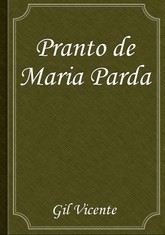 Pranto de Maria Parda 표지 이미지