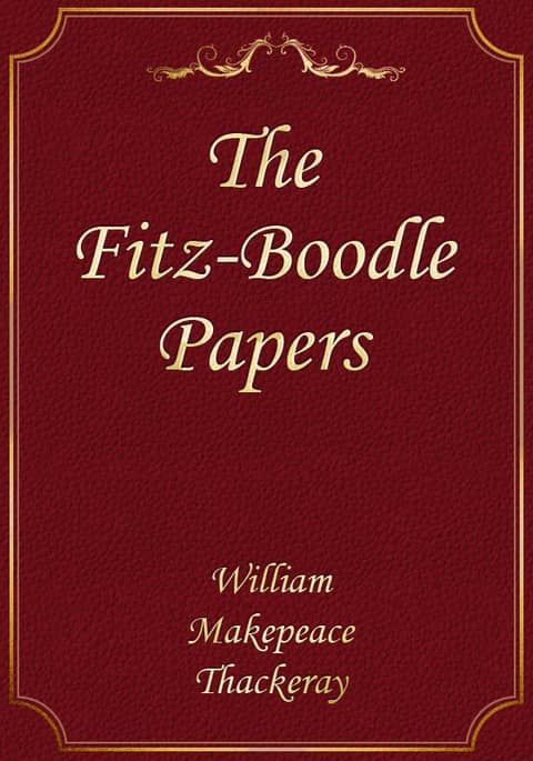 The Fitz-Boodle Papers 표지 이미지