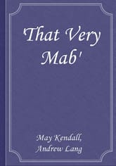 'That Very Mab' 표지 이미지