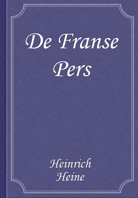 De Franse Pers 표지 이미지