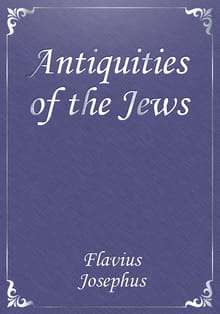 Antiquities of the Jews