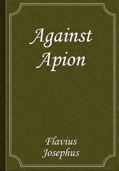 Against Apion 표지 이미지