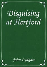 Disguising at Hertford 표지 이미지