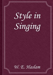 Style in Singing