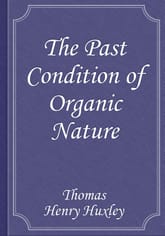 The Past Condition of Organic Nature 표지 이미지