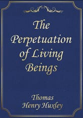 The Perpetuation of Living Beings 표지 이미지