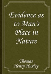 Evidence as to Man's Place in Nature 표지 이미지