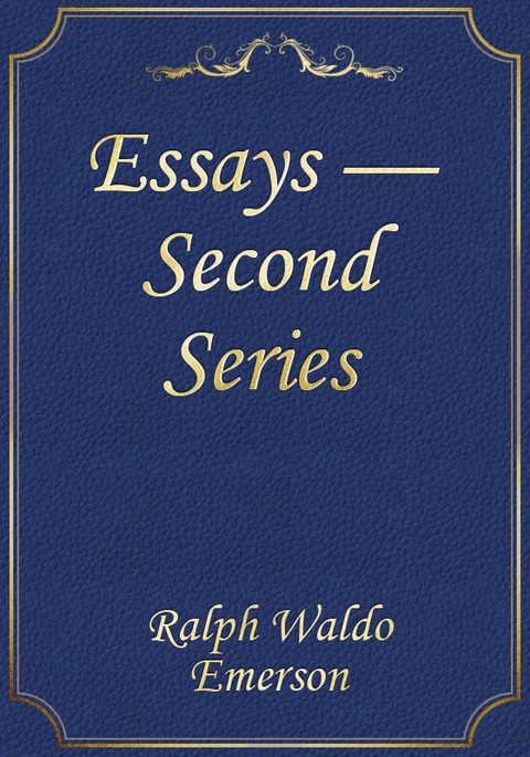 Essays — Second Series 표지 이미지