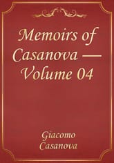 Memoirs of Casanova — Volume 04 표지 이미지