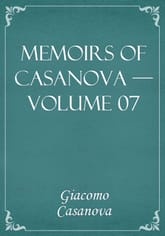 Memoirs of Casanova — Volume 07 표지 이미지