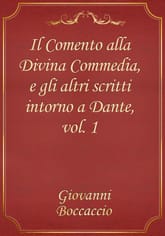Il Comento alla Divina Commedia, e gli altri scritti intorno a Dante, vol. 1 표지 이미지