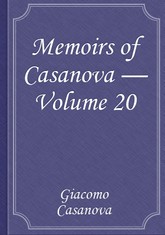 Memoirs of Casanova — Volume 20 표지 이미지