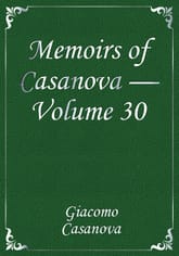 Memoirs of Casanova — Volume 30 표지 이미지