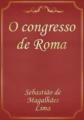 O congresso de Roma 표지 이미지