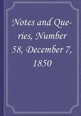 Notes and Queries, Number 58, December 7, 1850 표지 이미지