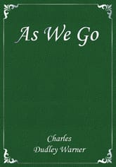 As We Go 표지 이미지