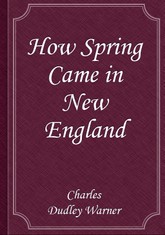 How Spring Came in New England 표지 이미지